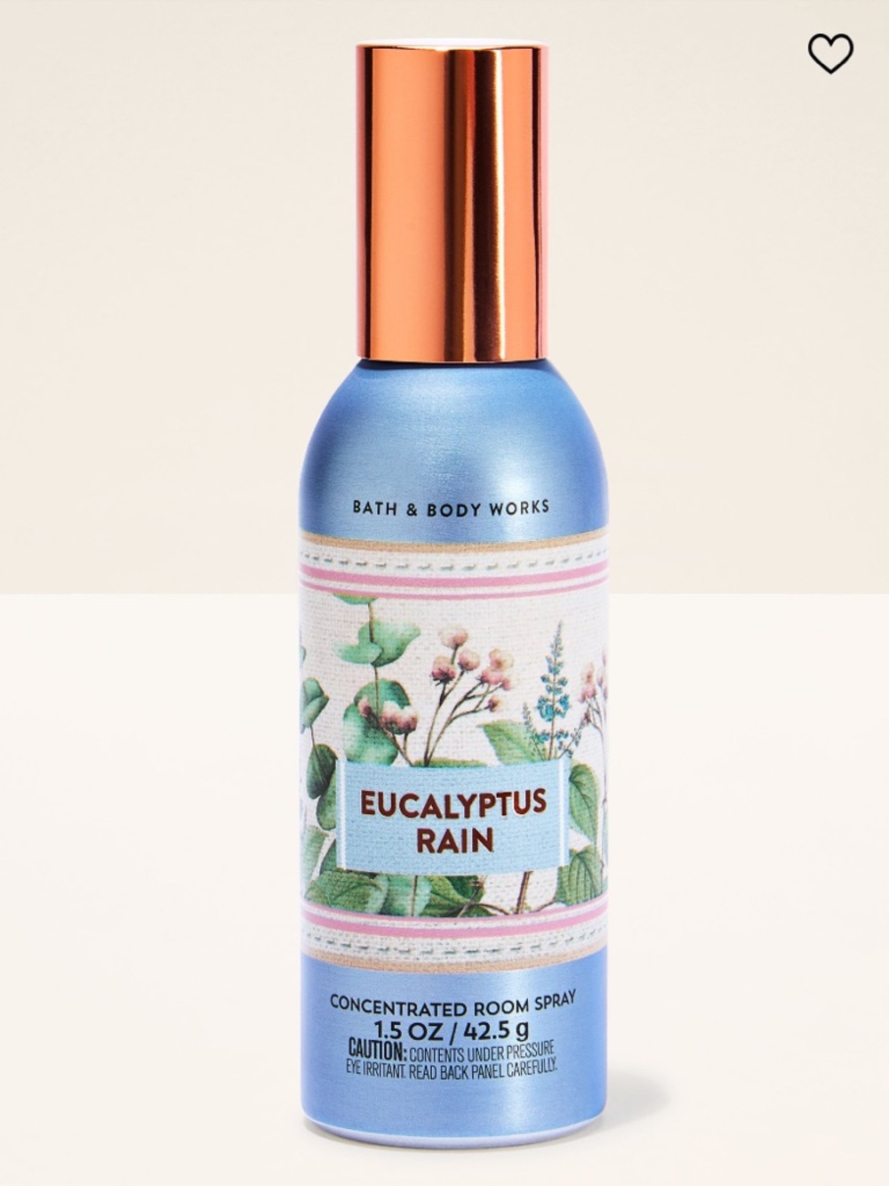 2) EUCALYPTUS RAIN Concentrated Room Sprays, each 1.5 oz / 42.5 g, B&BW/WB, NWT - Picture 2 of 8